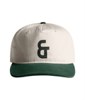 Ampersand Logo Cap - Natural / Forest Green - Garage & Gallery