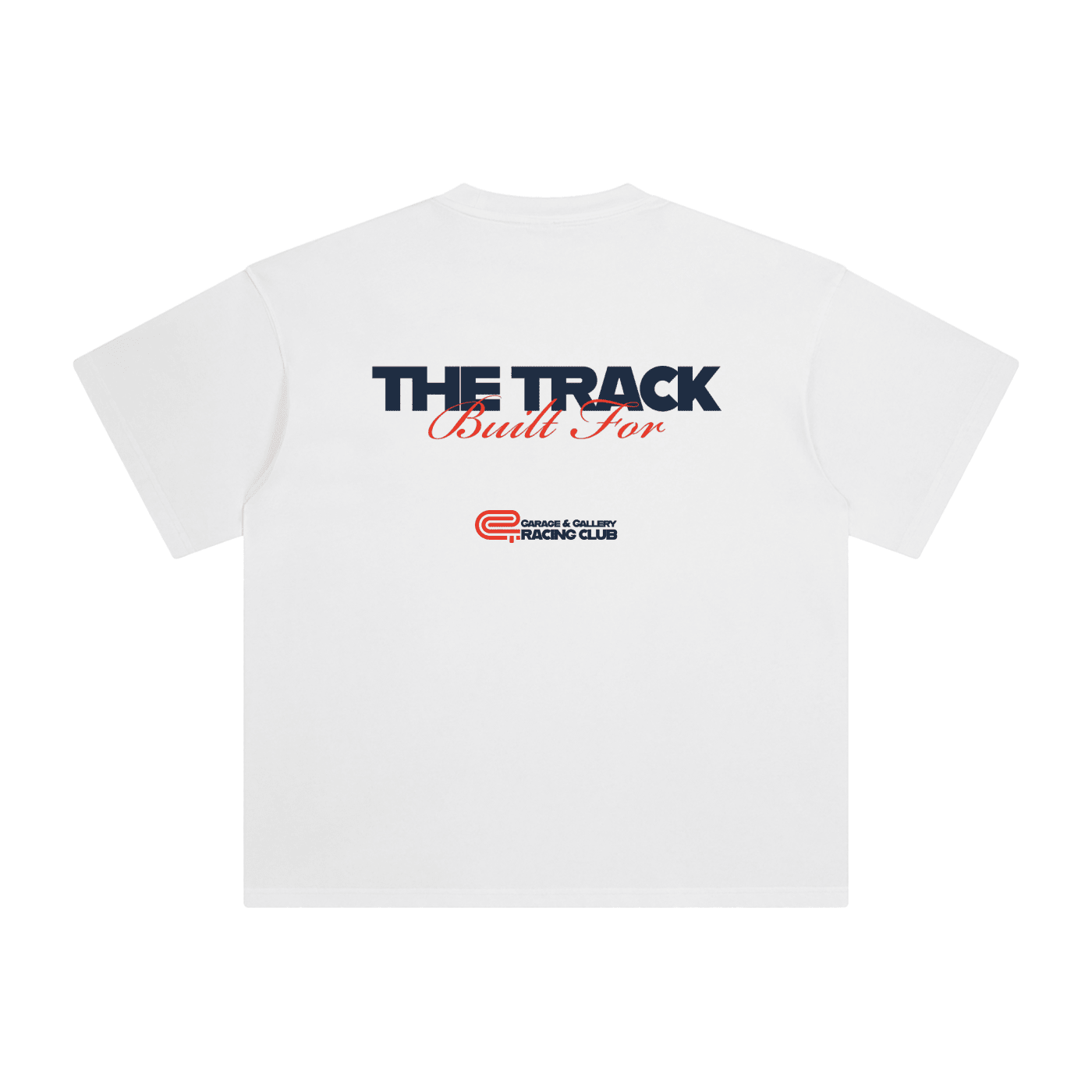 Built For The Track Tee - White - Garage & Gallery