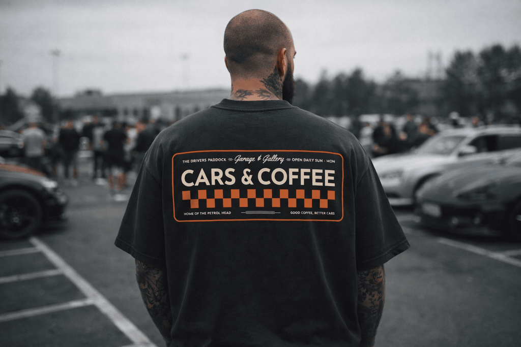 "Cars & Coffee" Tee - Garage & Gallery
