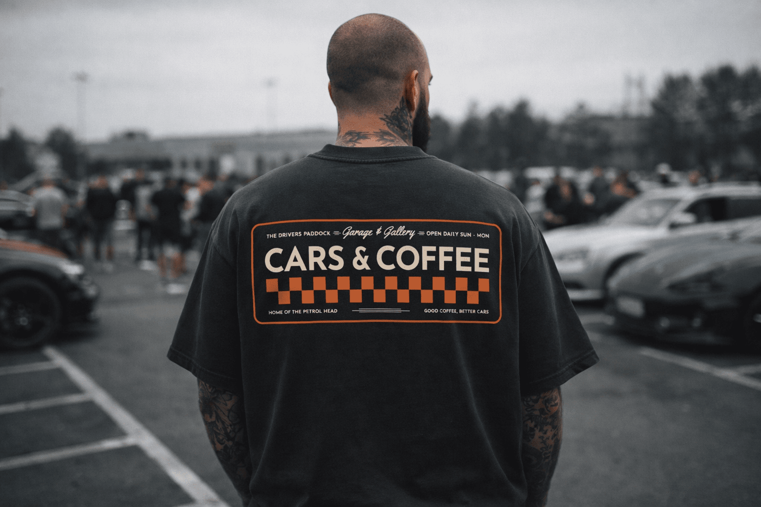 "Cars & Coffee" Tee - Garage & Gallery