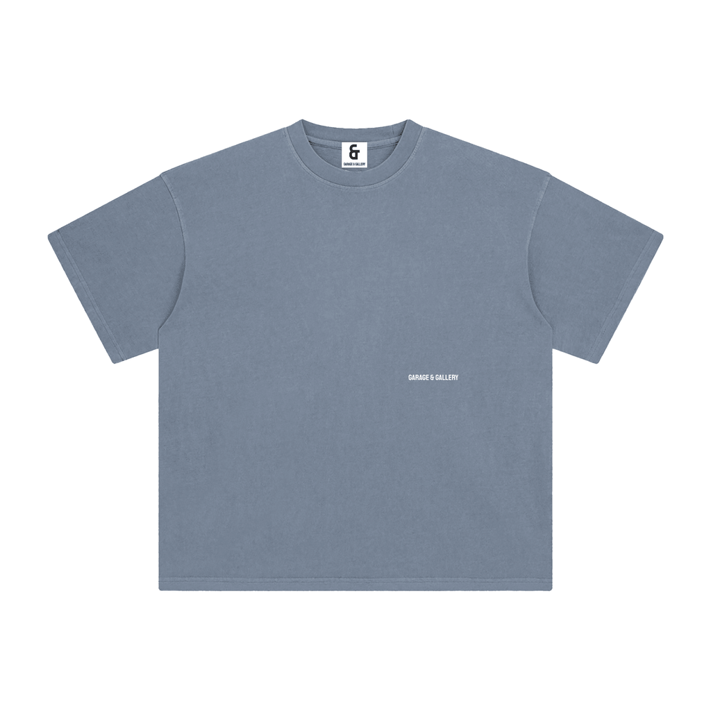 Need Money for Tyres Tee - Grey Blue - Garage & Gallery