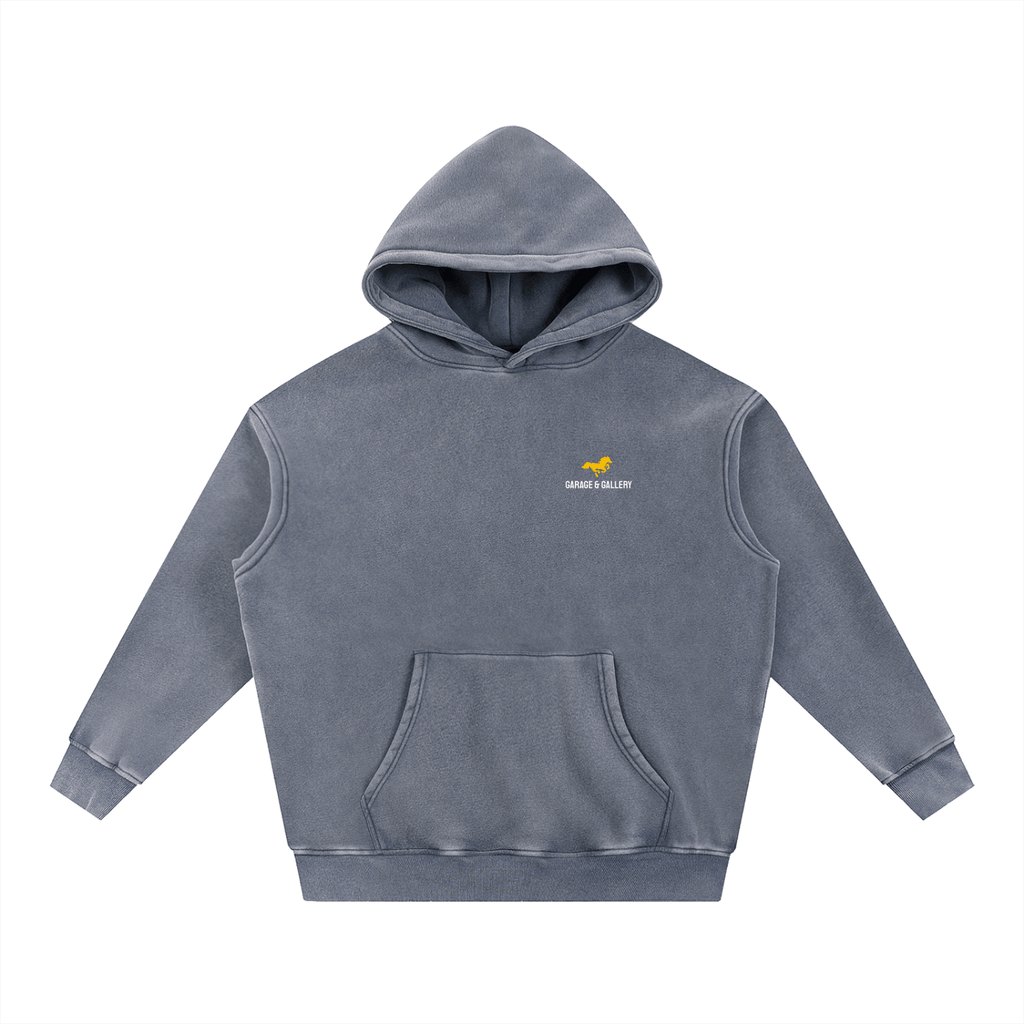 Racing Club Vintage Hoodie - Grey Blue - Garage & Gallery