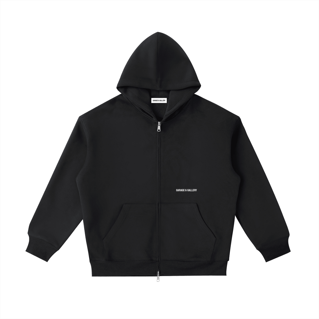 Racing Patches Hoodie - Black - Garage & Gallery
