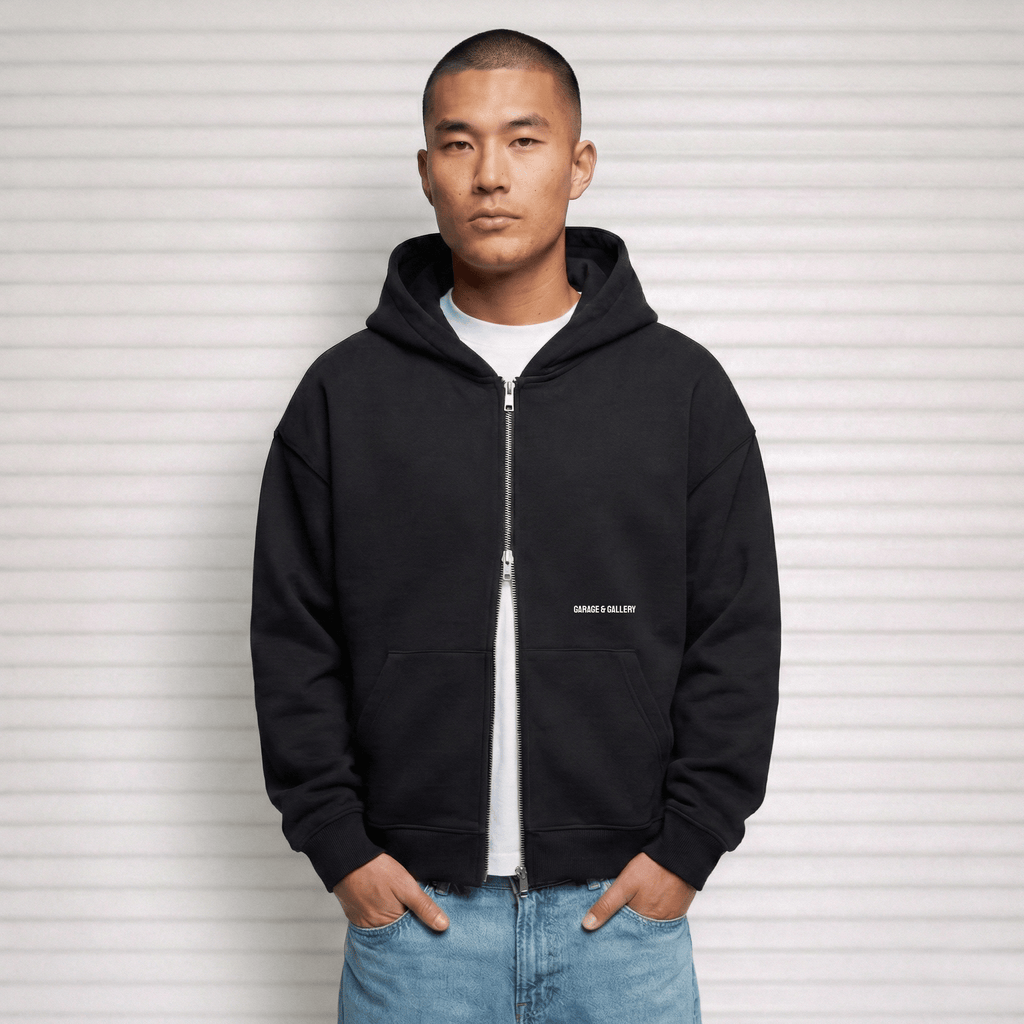Racing Patches Hoodie - Black - Garage & Gallery