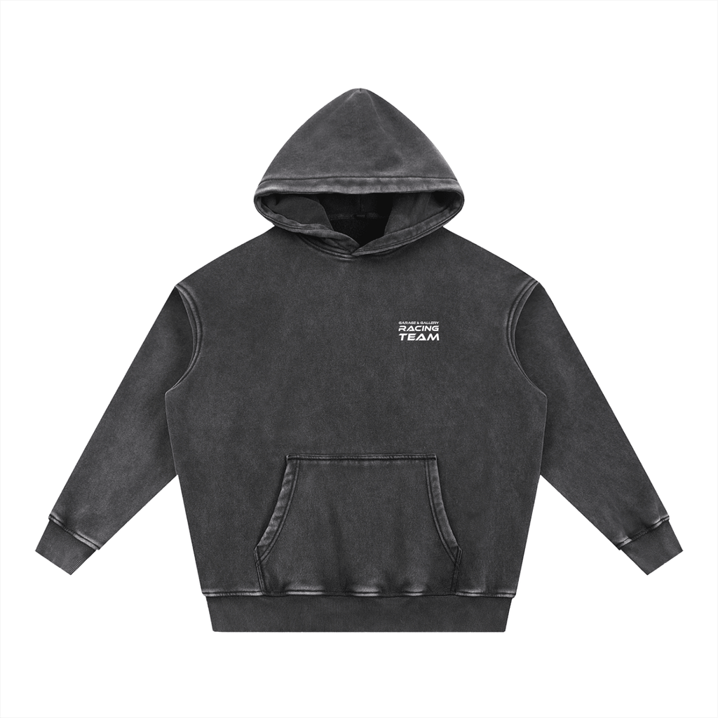 Racing Team Vintage Hoodie - Black - Garage & Gallery
