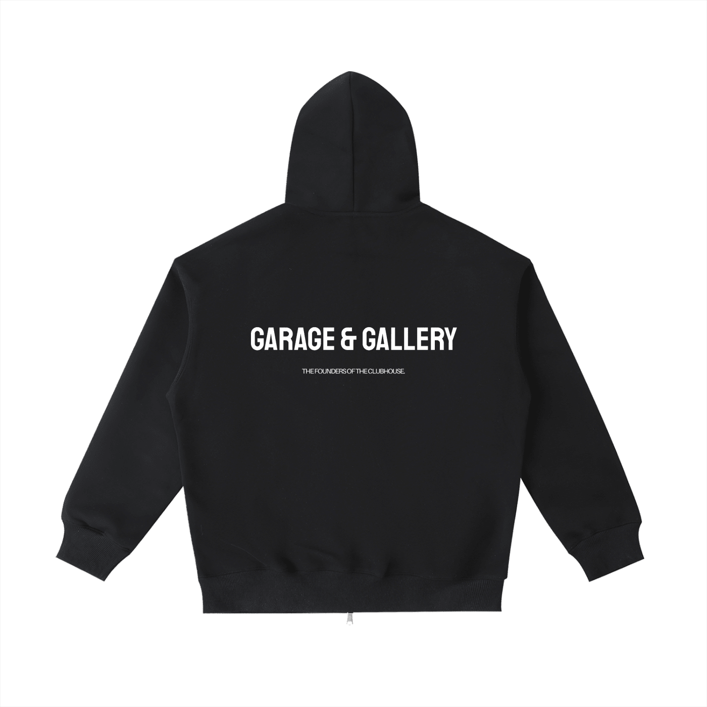 The Clubhouse Founders Hoodie - Black - Garage & Gallery