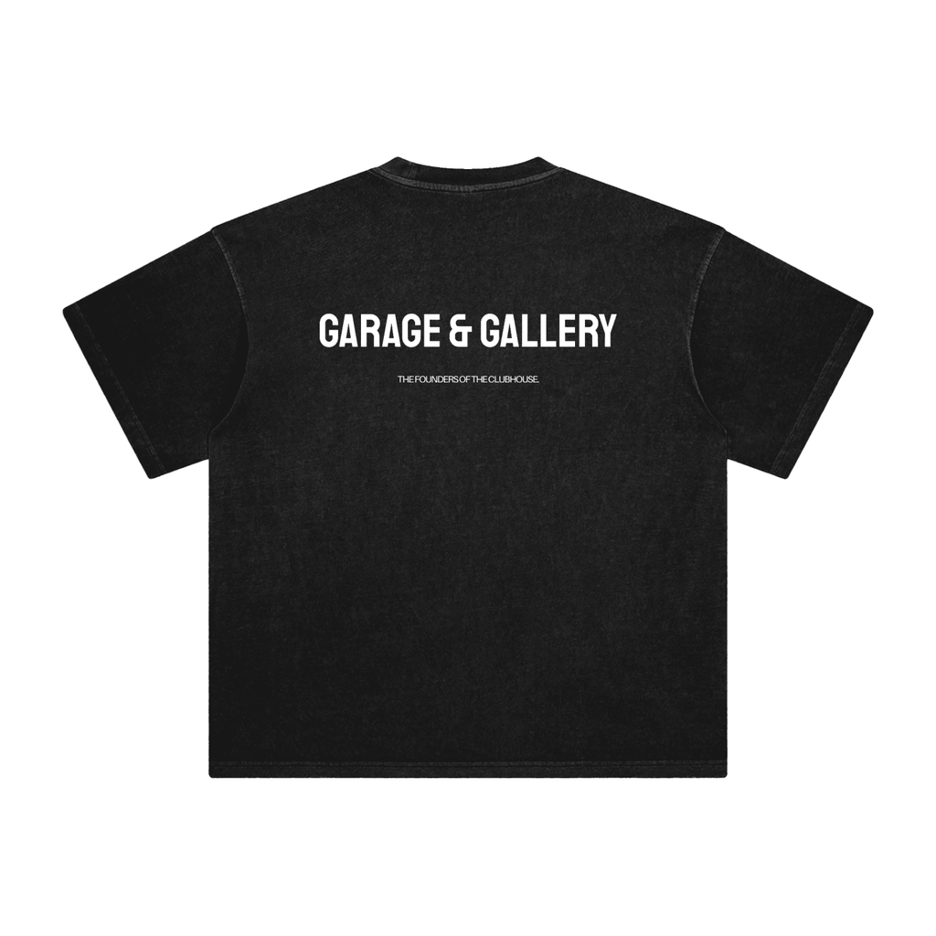The Clubhouse Founders Tee - Black - Garage & Gallery