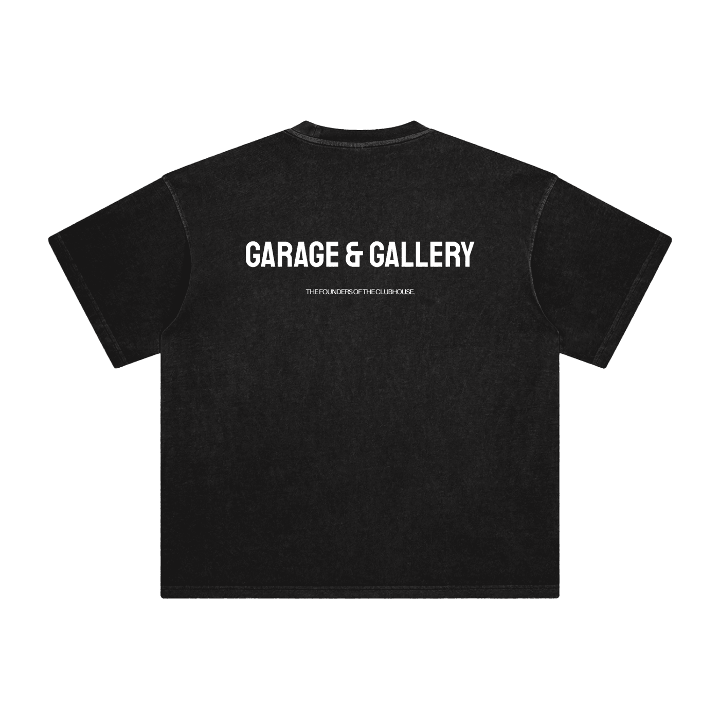 The Clubhouse Founders Tee - Black - Garage & Gallery